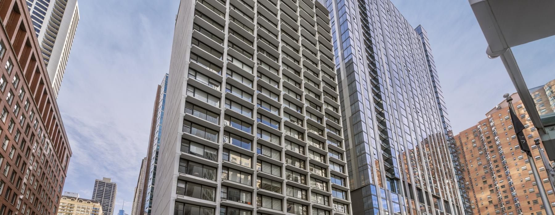 a large building with many windows